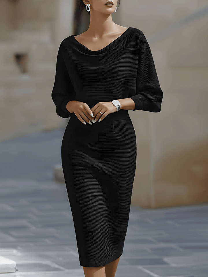 AILANY | WOMEN'S SUMMER DRAPED MIDI DRESS