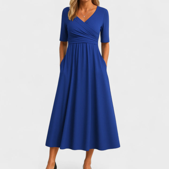 IDA | ELEGANT SUMMER MIDI DRESS