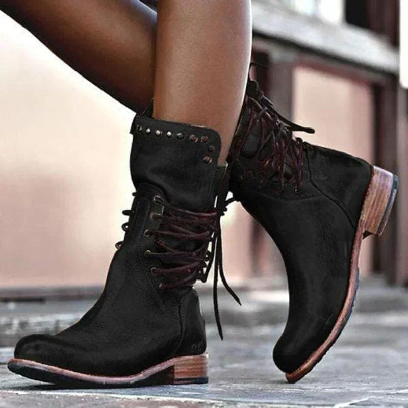 Brielle™ | Stylish Leather Boots