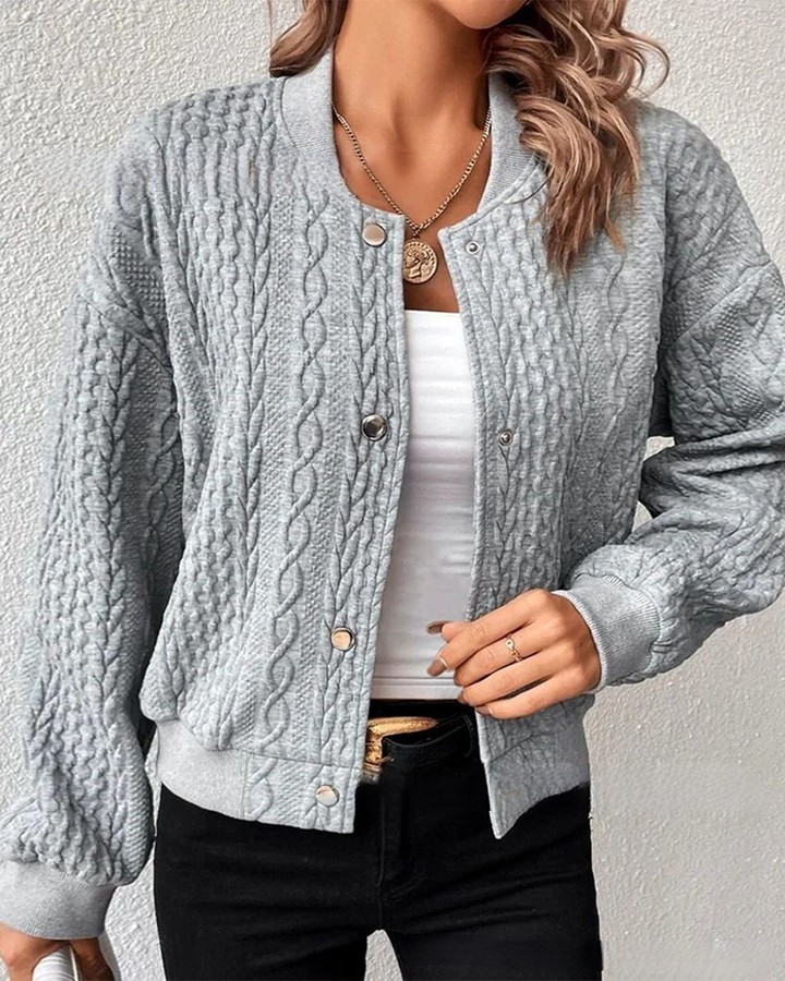 NOVARA™ | knit Bomber Jacket