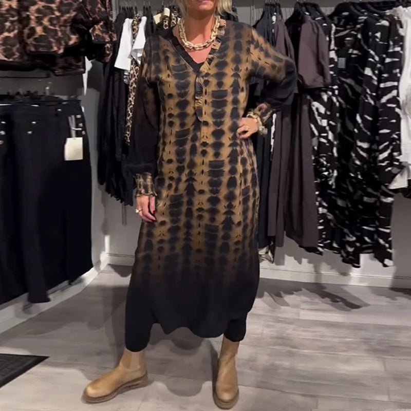 ALICE | CASUAL LONGSLEEVE SUMMER MIDI DRESS