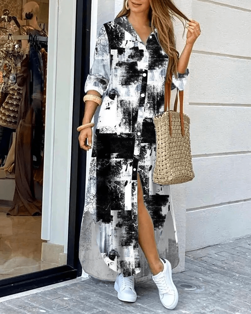 ALEXA | EFFORTLESS LONG SLEEVE MIDI DRESS