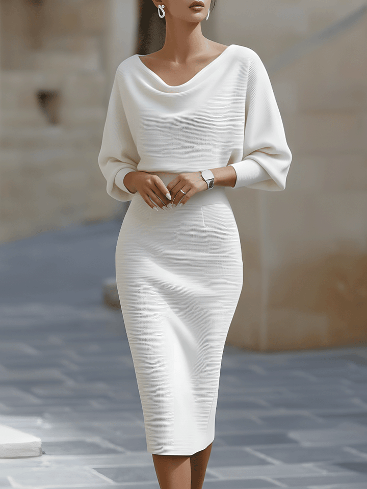 AILANY | WOMEN'S SUMMER DRAPED MIDI DRESS