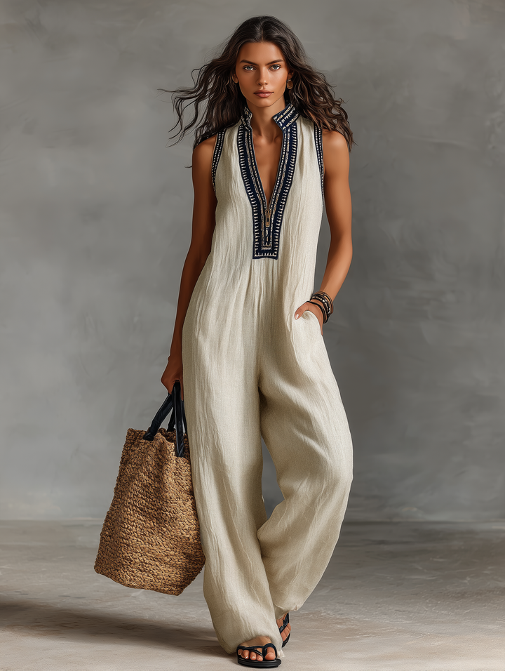 Maeve | Sleeveless Jumpsuit