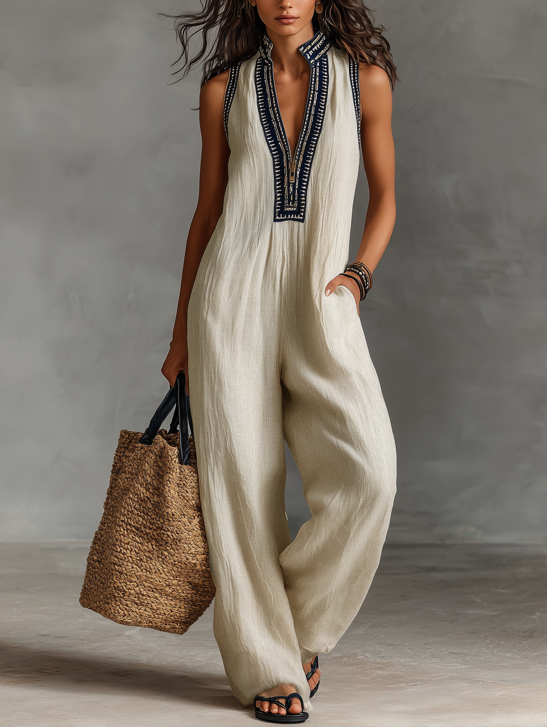 Maeve | Sleeveless Jumpsuit
