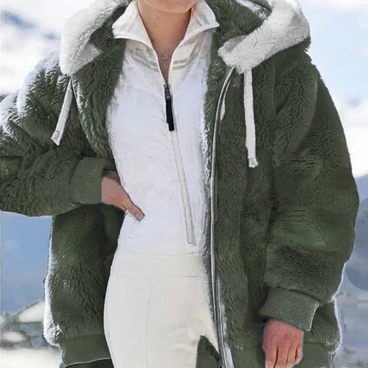 LACEY™ | Wool Lined Hooded Jacket