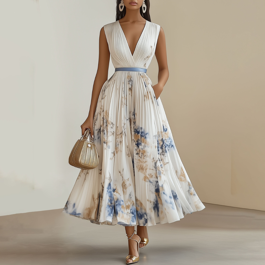 Jessie | Women's Floral Wedding Guest Midi Dress