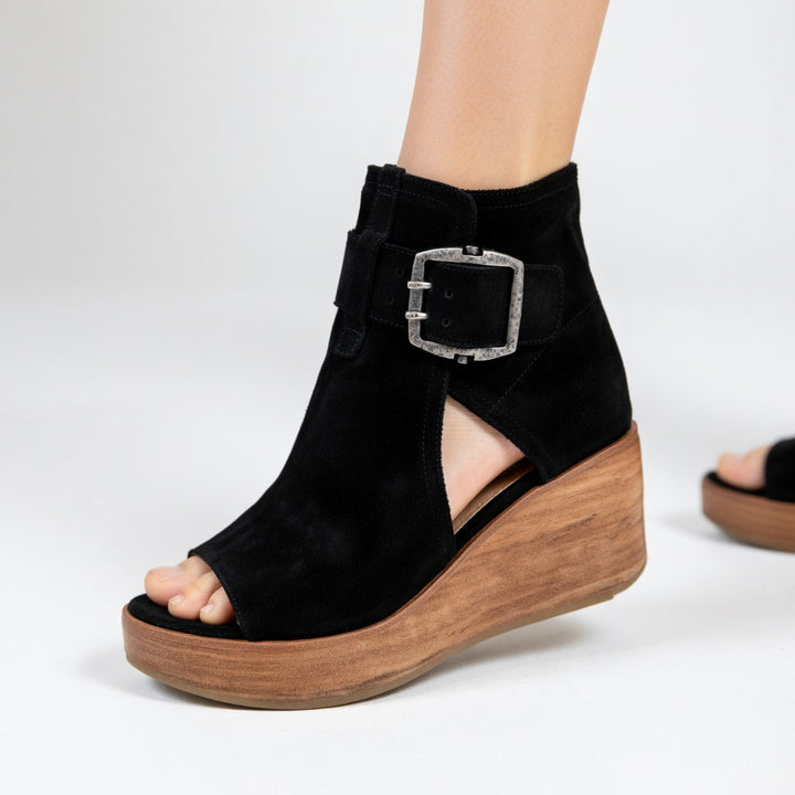 Orélisse™ | Modern Open Wedge Ankle Boots