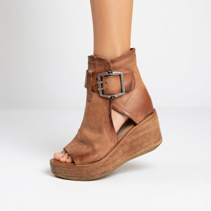 Orélisse™ | Modern Open Wedge Ankle Boots