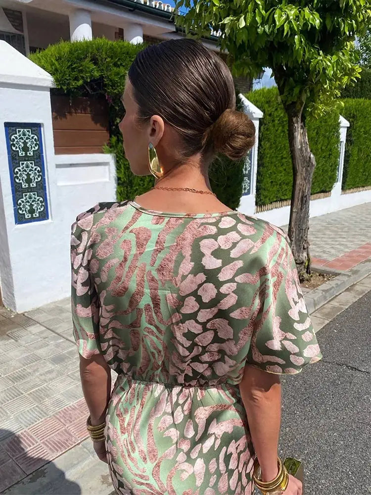DARNA | WOMEN'S ELEGANT WRAP SUMMER DRESS