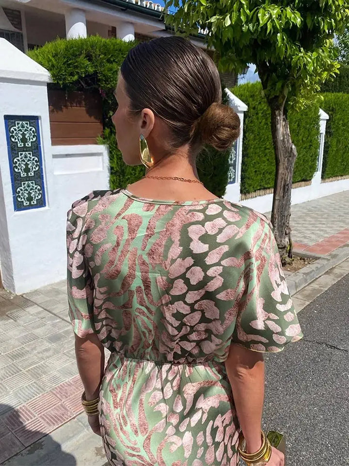 DARNA | WOMEN'S ELEGANT WRAP SUMMER DRESS