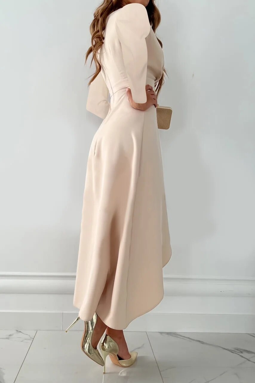 Arabella | Women's Business Casual V-neck Midi Dress