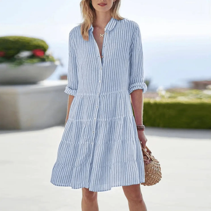 Xena | Women's A-Line Summer Shirt Dress