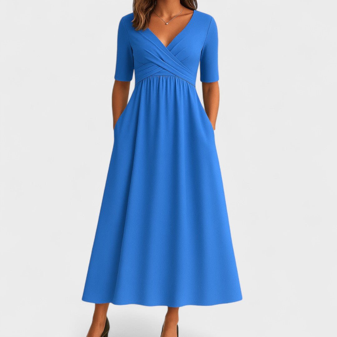 Fleur | Women's Elegant Summer Midi Dress