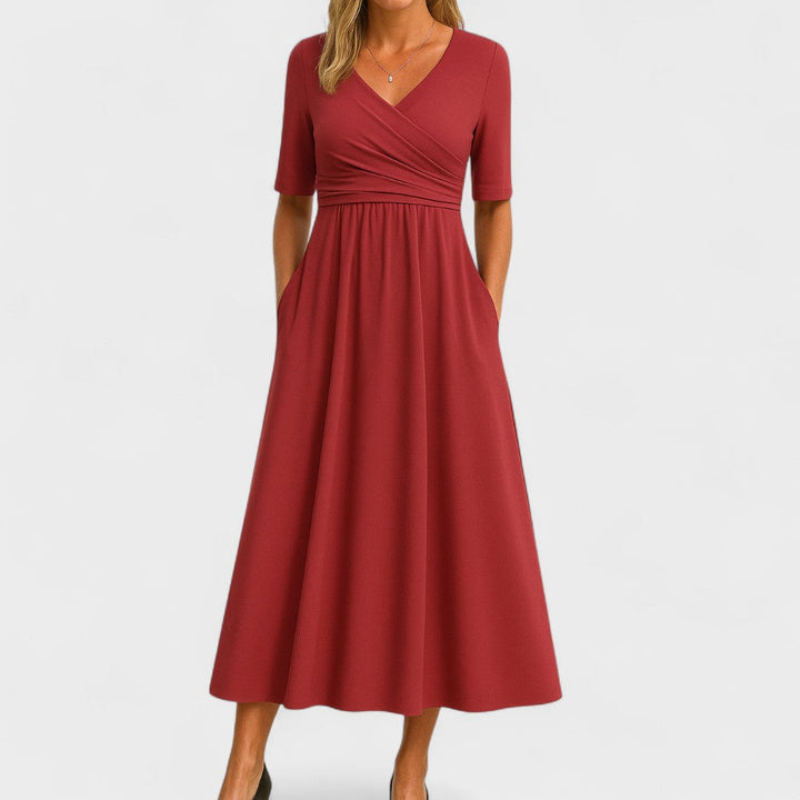 Fleur | Women's Elegant Summer Midi Dress