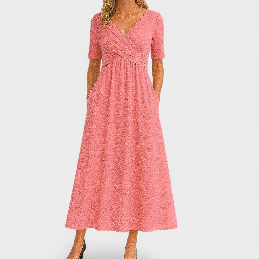 Fleur | Women's Elegant Summer Midi Dress