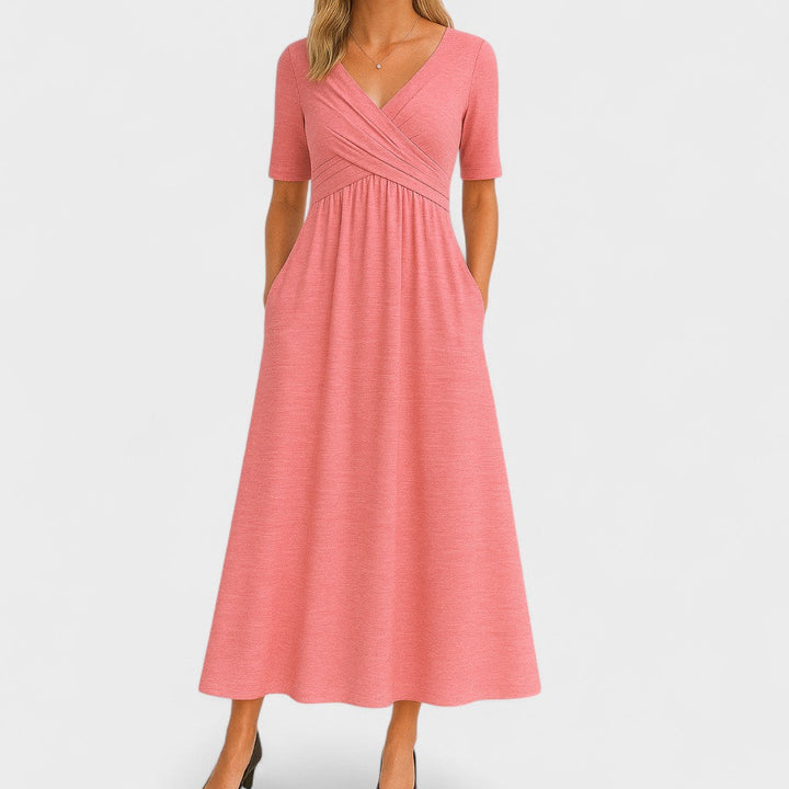 Fleur | Women's Elegant Summer Midi Dress
