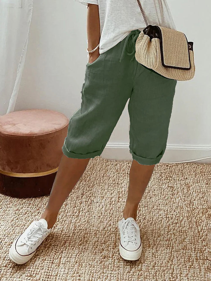 Claire - Cotton Shorts for Women