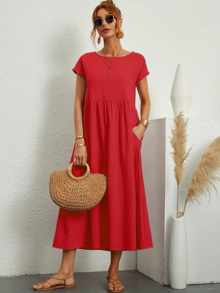 Gabrielle™ — Effortless Midi Dress