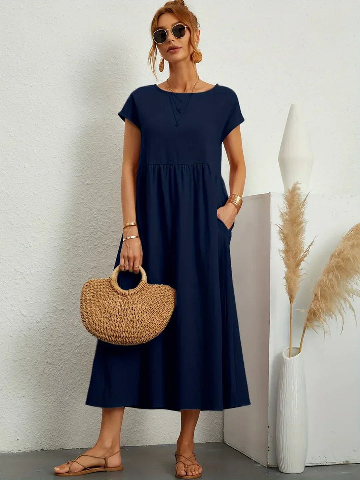 Gabrielle™ — Effortless Midi Dress