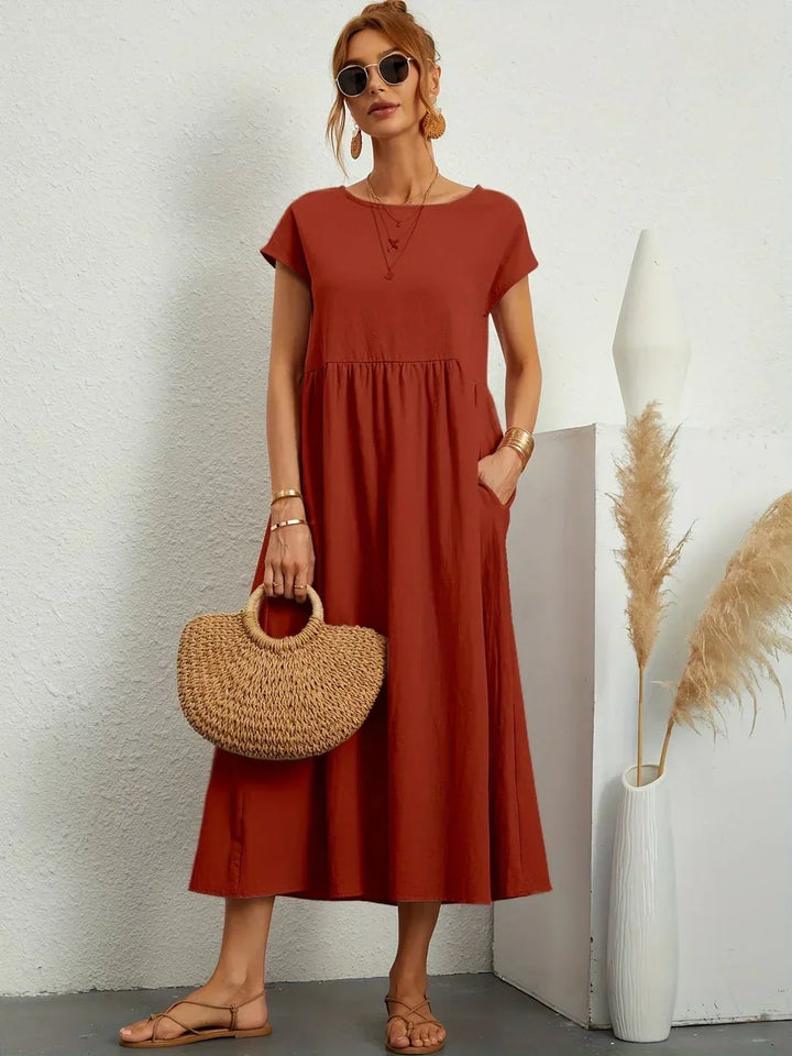 Gabrielle™ — Effortless Midi Dress