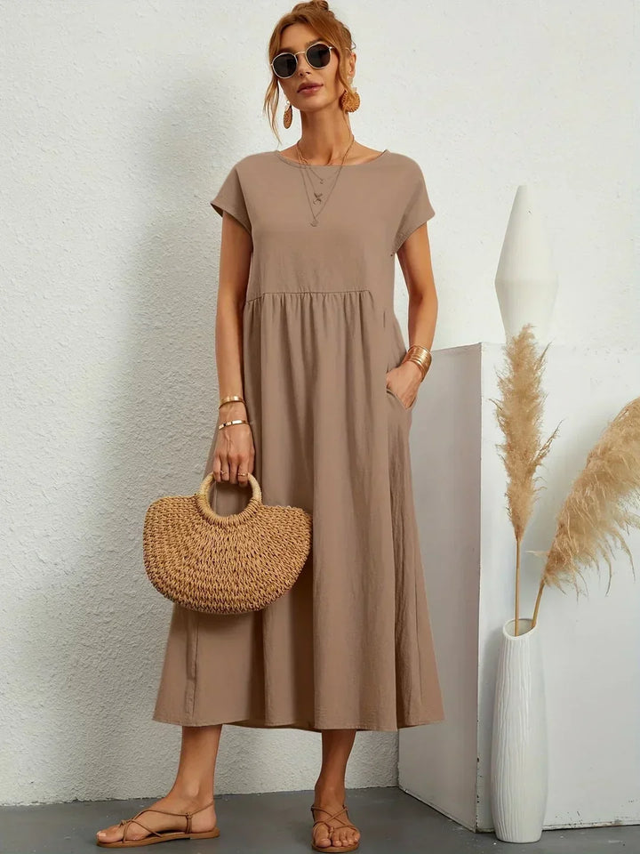 Gabrielle™ — Effortless Midi Dress