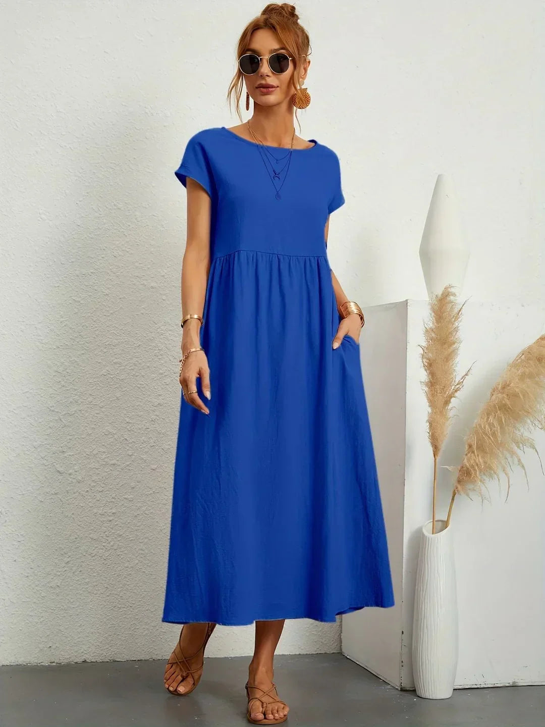 Gabrielle™ — Effortless Midi Dress