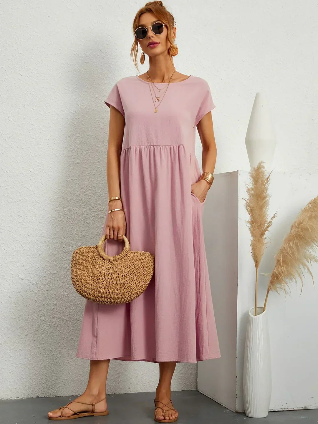 Gabrielle™ — Effortless Midi Dress