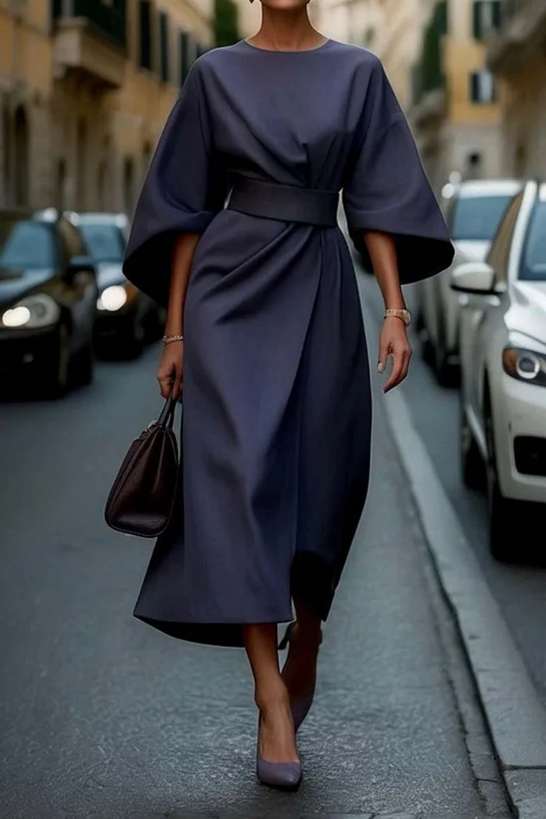 Opal | Women's Elegant Midi Evening Dress