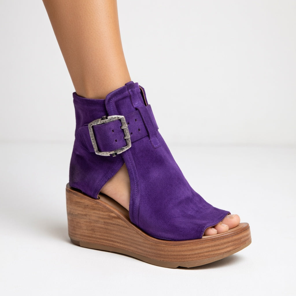 Orélisse™ | Modern Open Wedge Ankle Boots