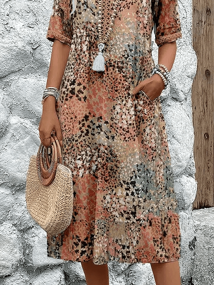 Skyler | Elegant Midi Dress