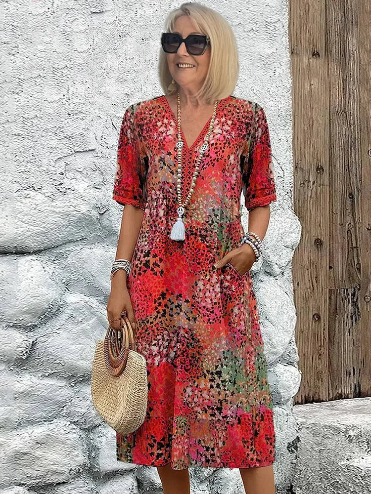 Skyler | Elegant Midi Dress