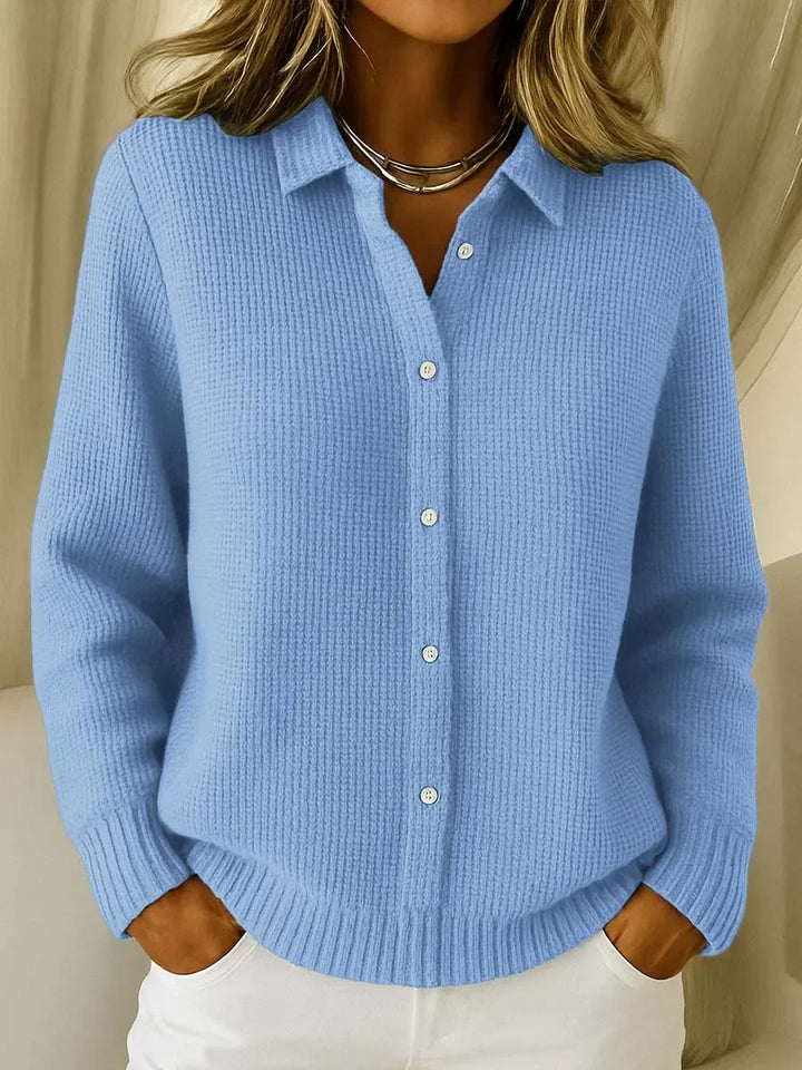 Fiora™ | Cozy Long Sleeve Cardigan