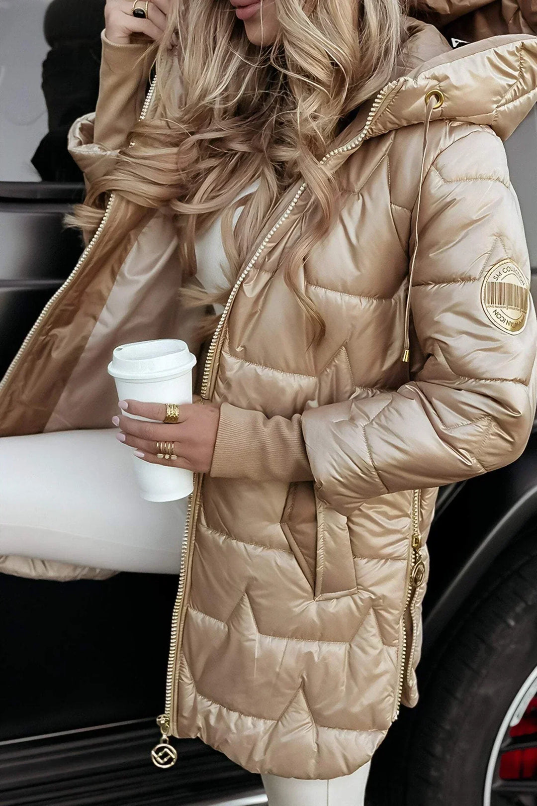 DENISE™ | Long Puffer Jacket