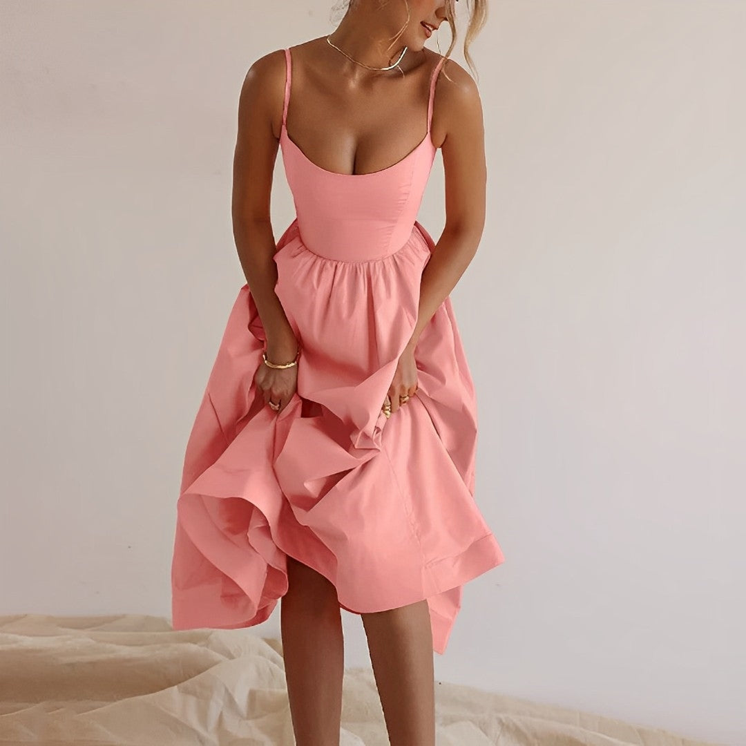 Michele | Women's Elegant Summer Midi Dress