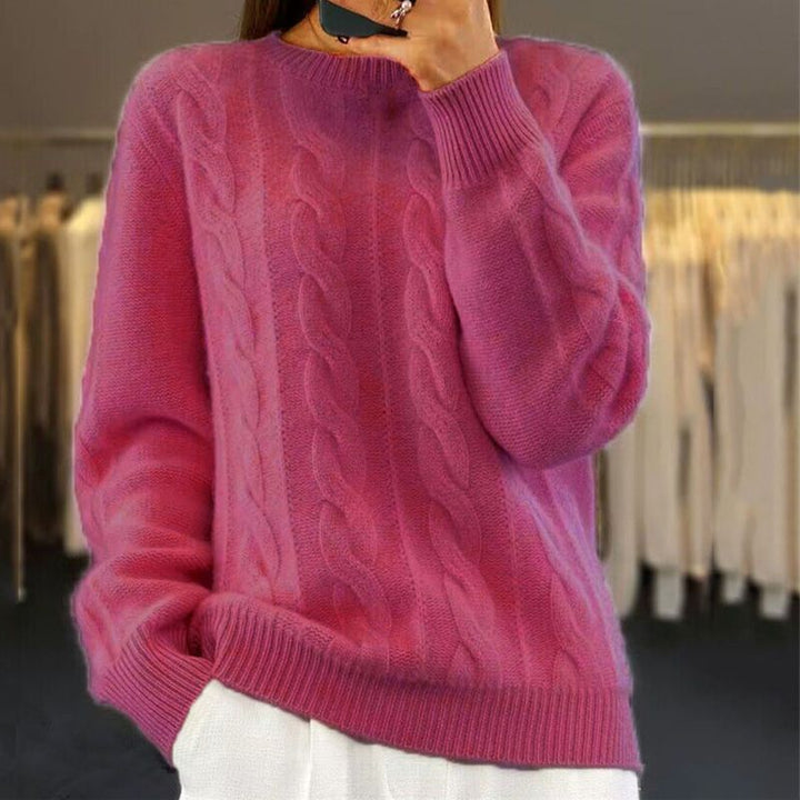 Evie | Soft Cable Sweater